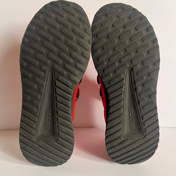 Adidas Lite Racer Adapt 5.0 K Shoes, Red, Size 5 - Picture 8 of 9